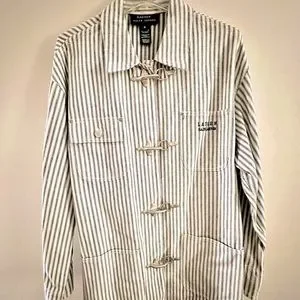 ジャケット・アウター Vintage Ralph Lauren stripe chaster coat s-l400.jpg